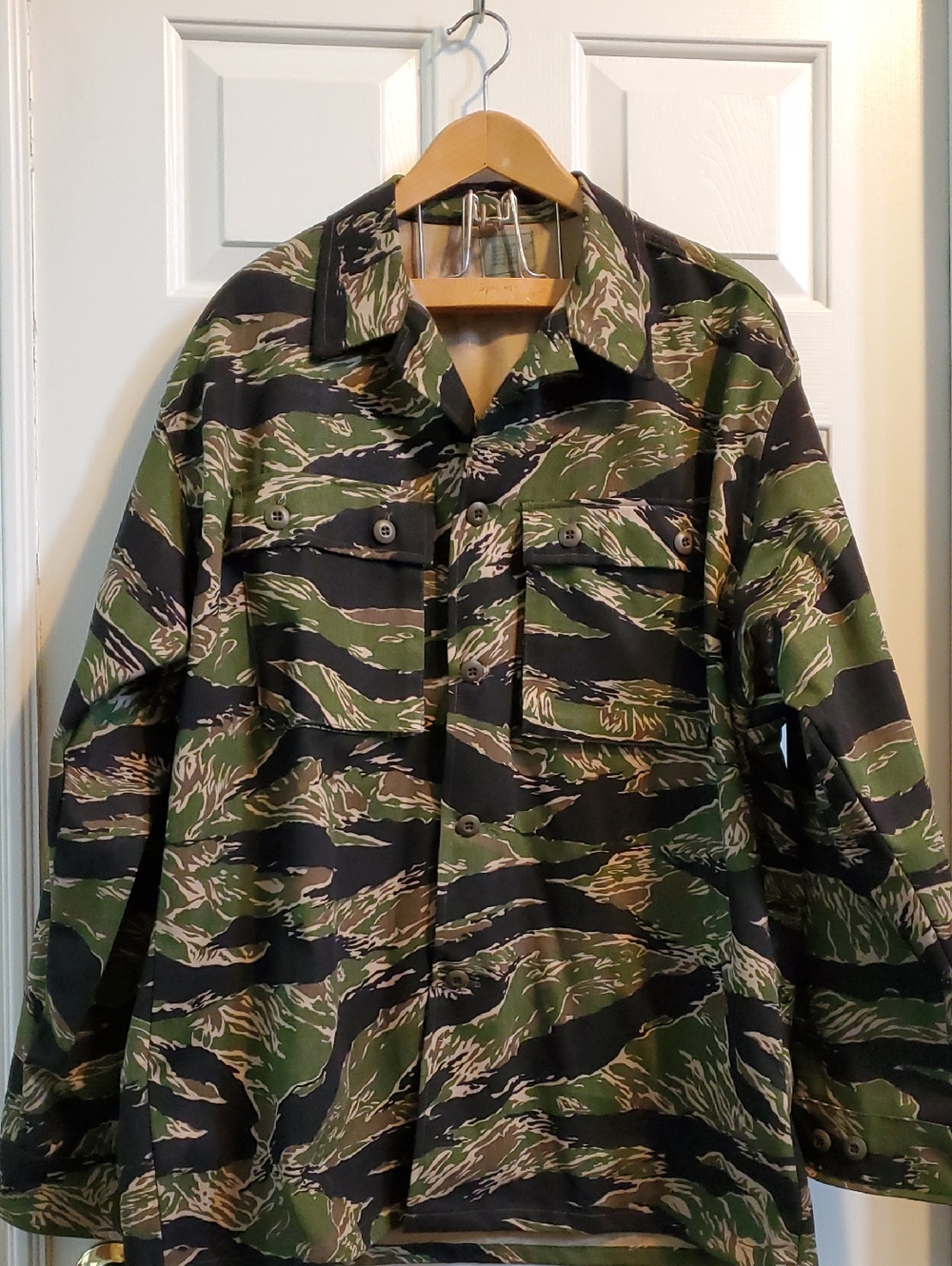 Tru-Spec Military Vintage Tigerstripe Camouflage Jacket And Pants